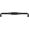 Jeffrey Alexander 18" Center-to-Center Matte Black Audrey Appliance Handle 278-18MB - alternate 8